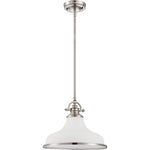 Grant Pendant with Opal Etched Glass
