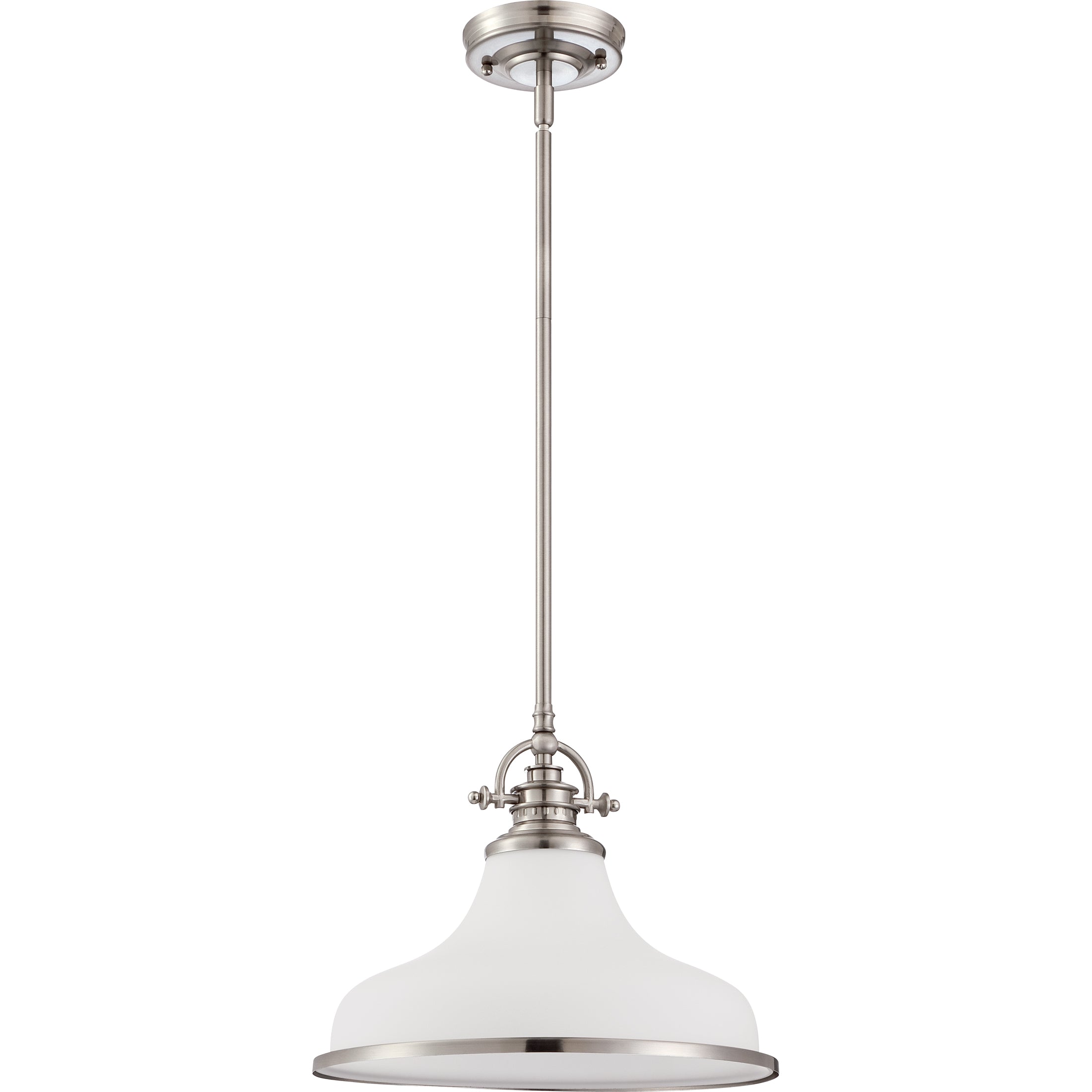 Grant Pendant with Opal Etched Glass