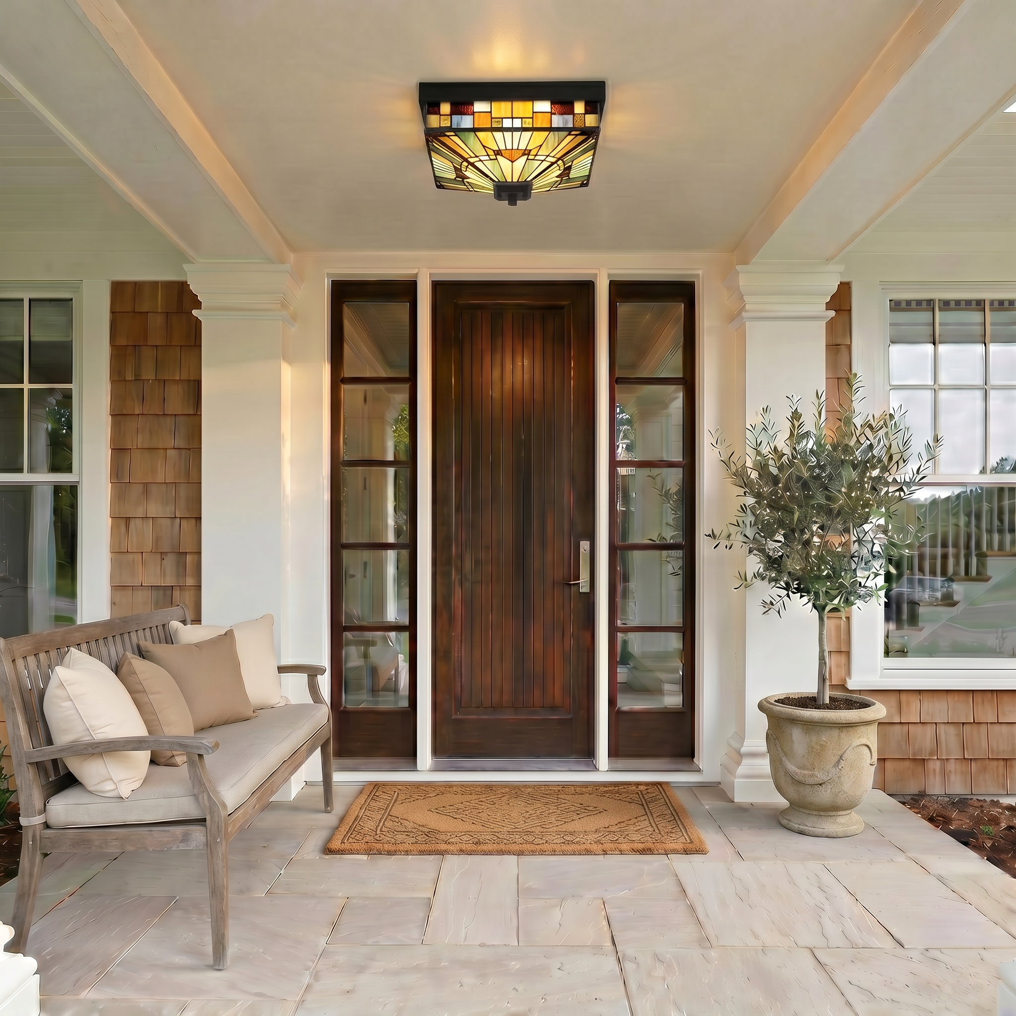 Inglenook Indoor/Outdoor Flush Mount