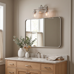 Nicholas Bath Light with Clear Glass