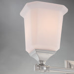 Nicholas Bath Light with Etched Glass
