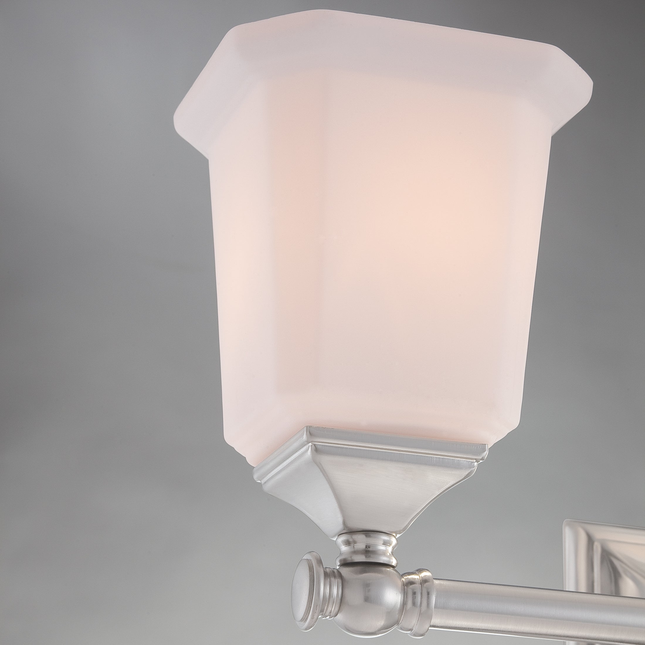 Nicholas Bath Light with Etched Glass