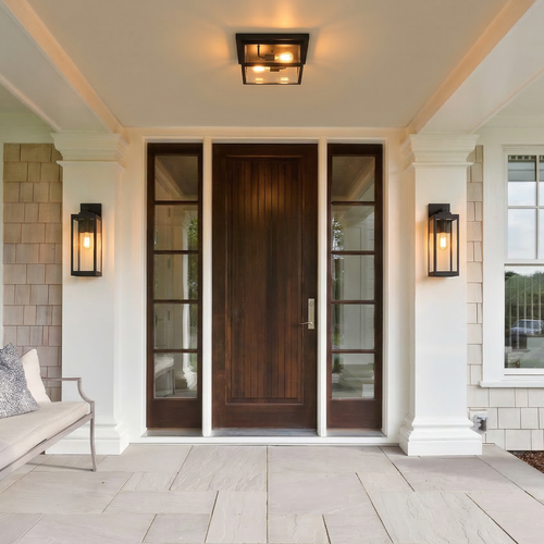 Westover Steel Outdoor Flush Mount