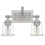 Nicholas Bath Light with Clear Glass
