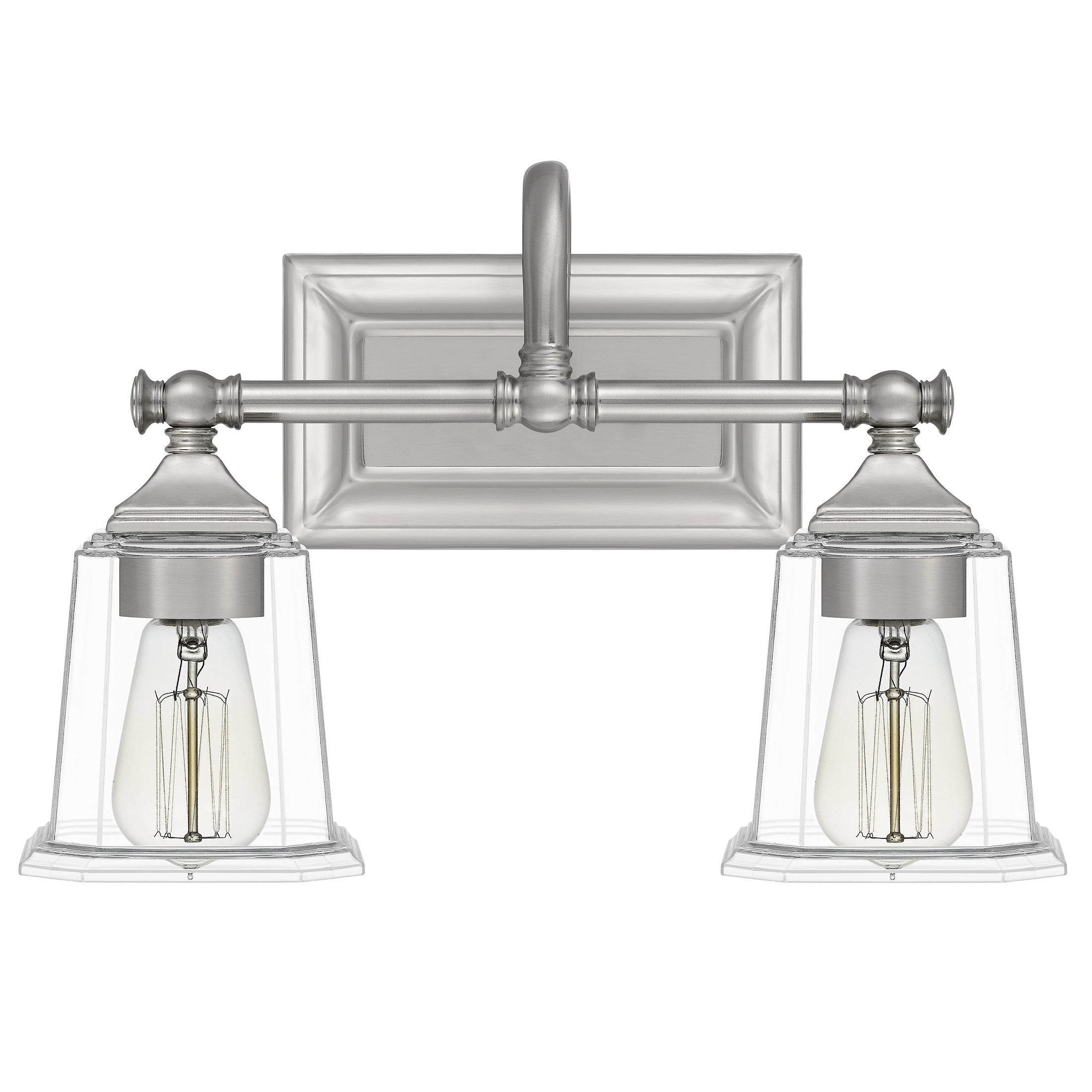 Nicholas Bath Light with Clear Glass