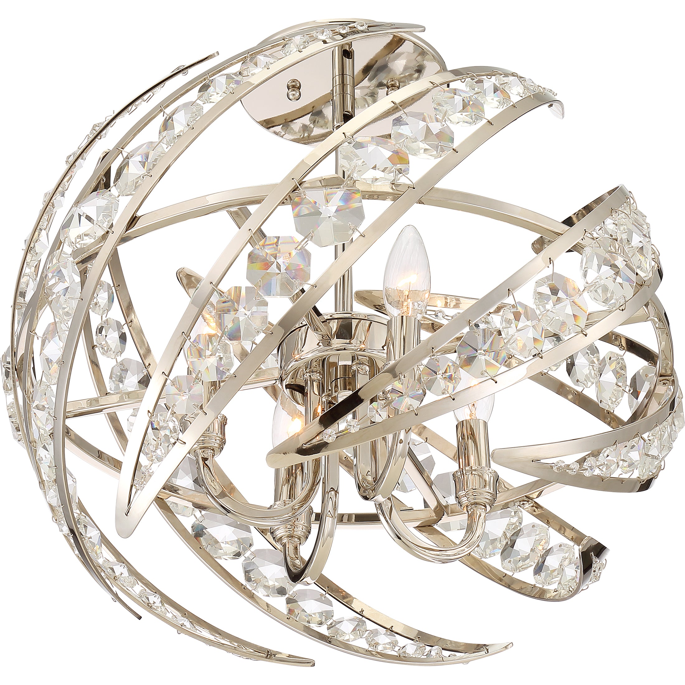 Crescent Semi-Flush
