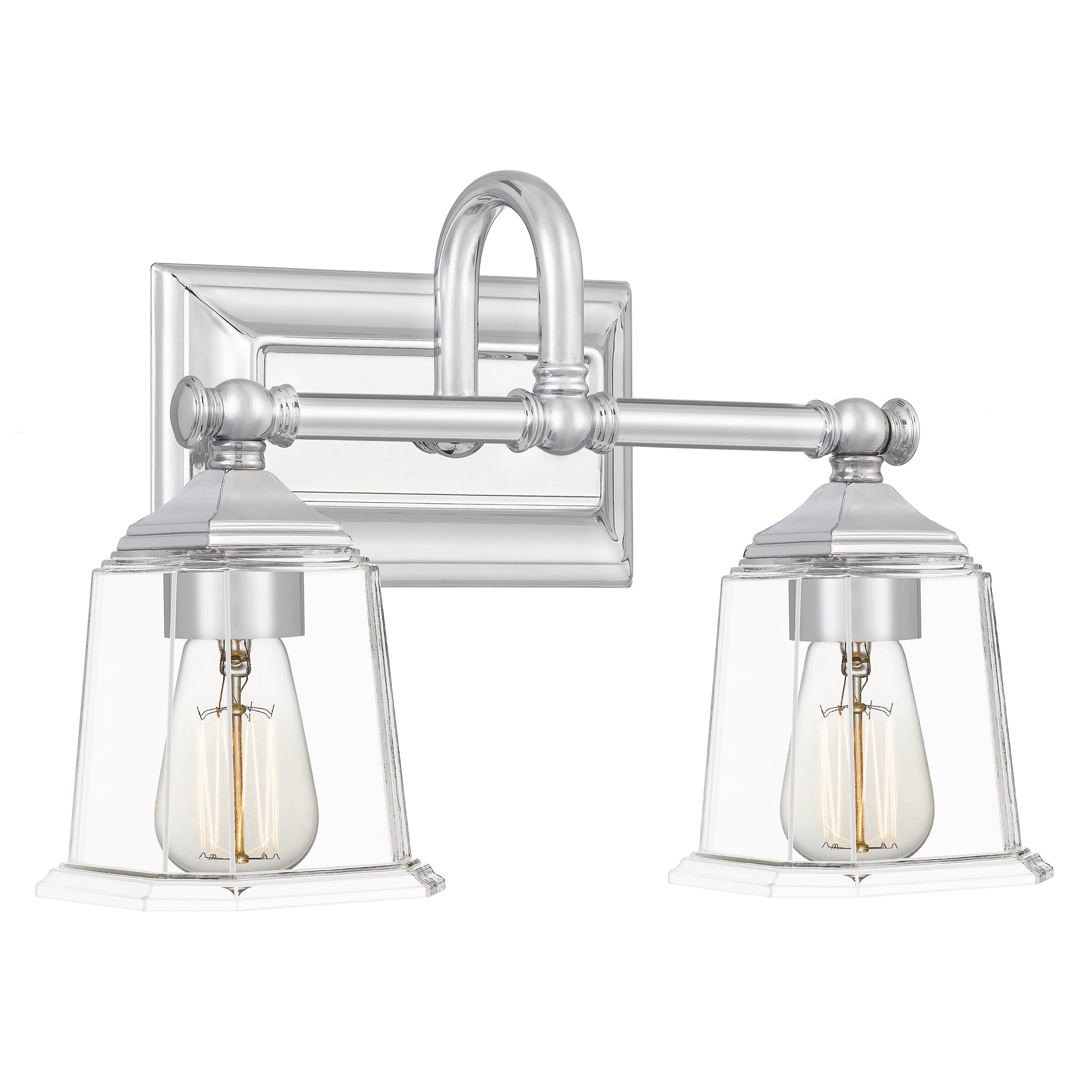 Nicholas Bath Light with Clear Glass