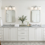 Nicholas Bath Light with Etched Glass