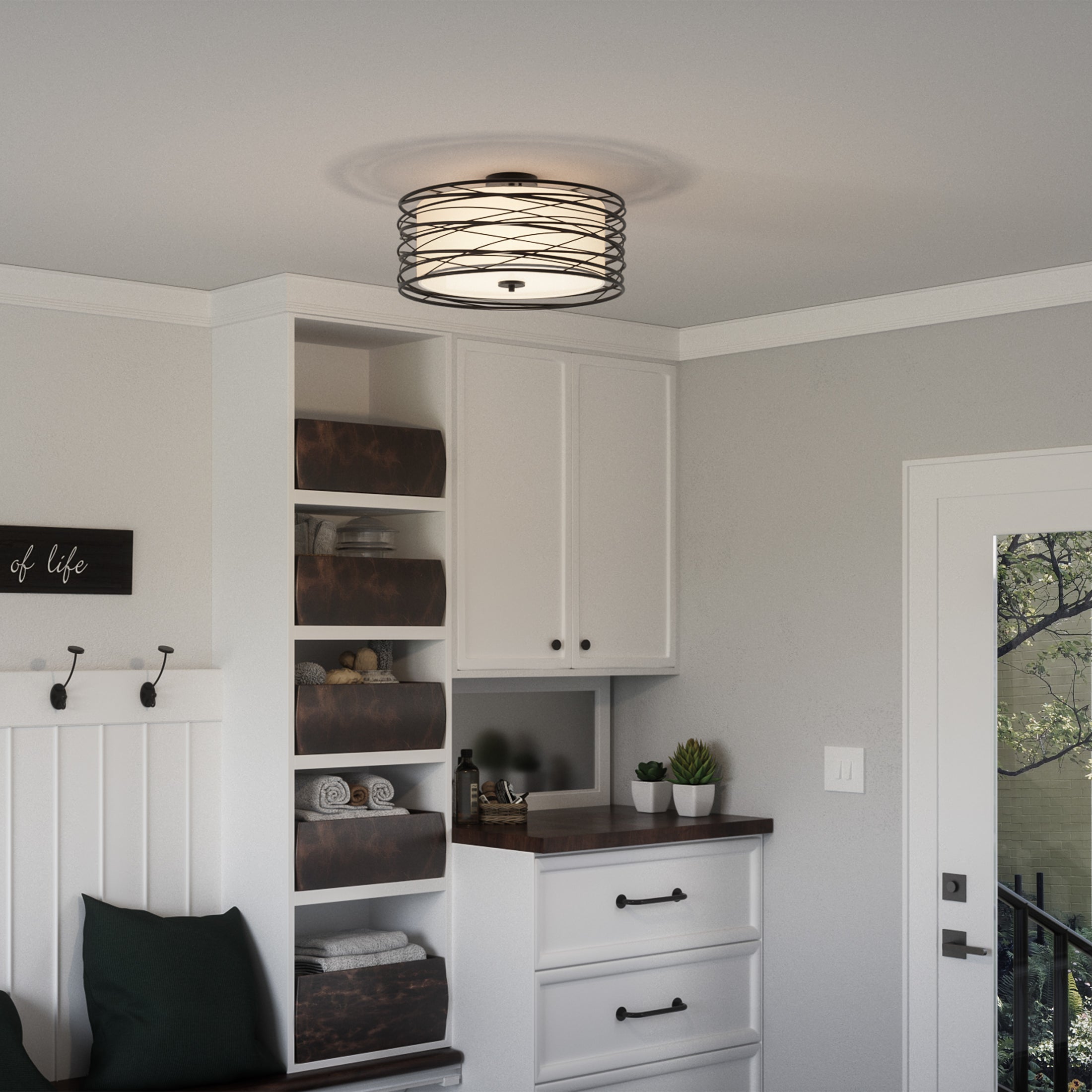 Spiral Semi-Flush