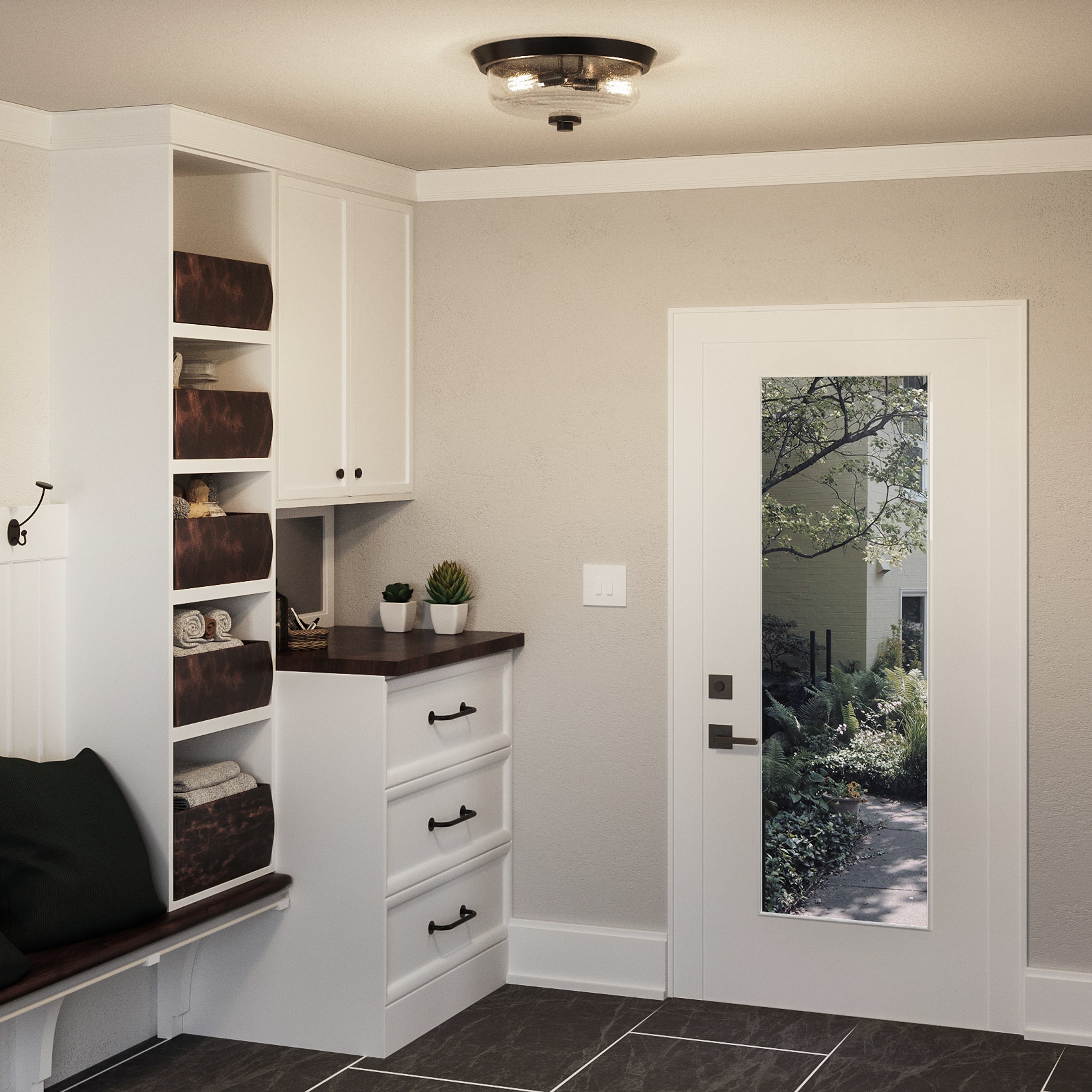 Radius Flush Mount