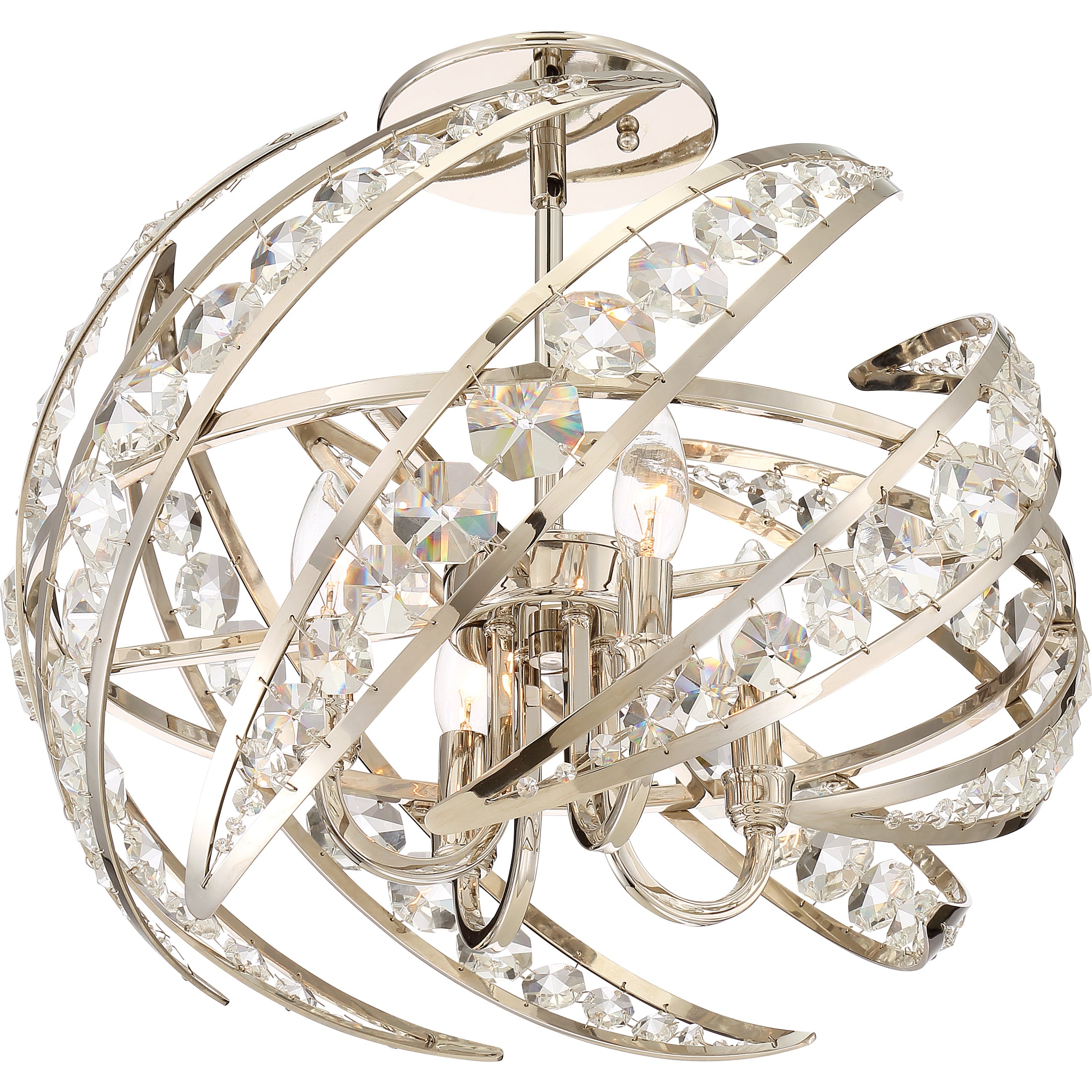 Crescent Semi-Flush