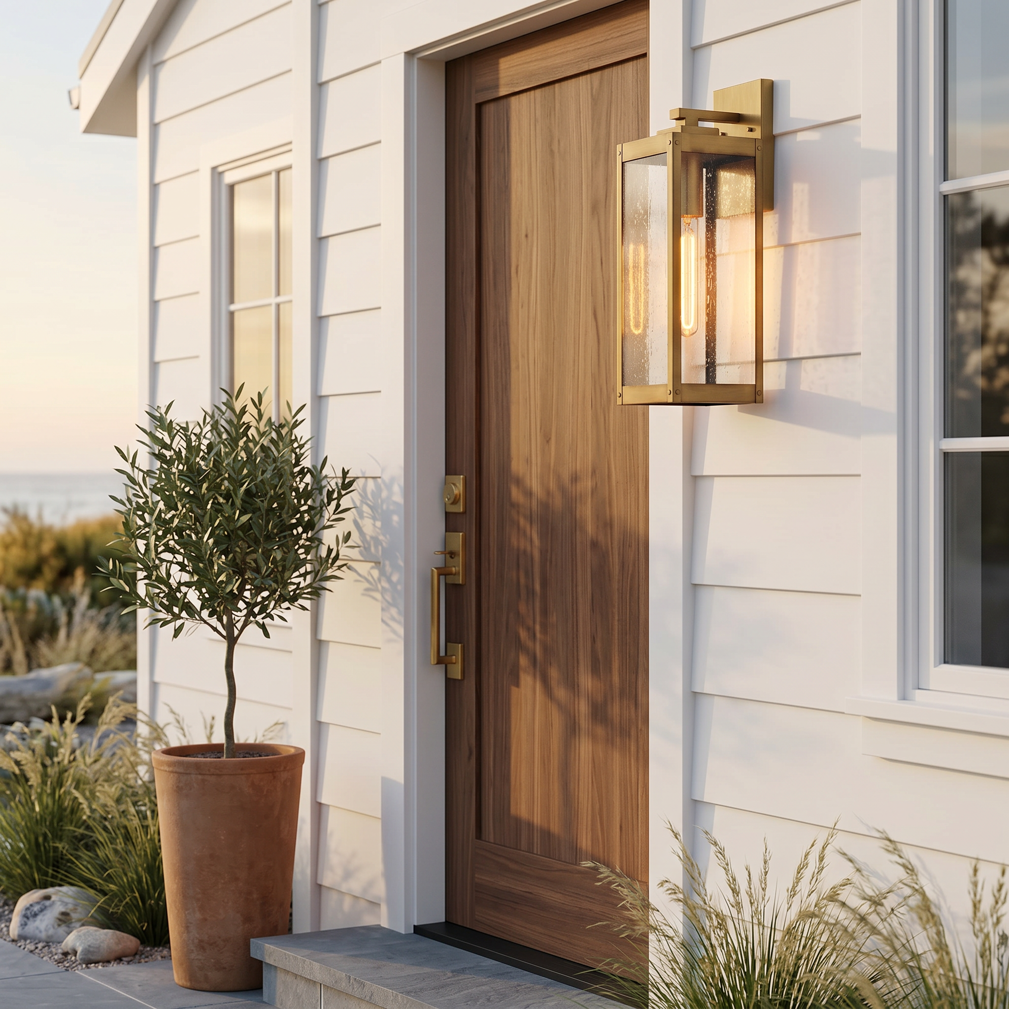 Westover Brass Wall Light