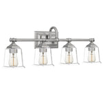 Nicholas Bath Light with Clear Glass