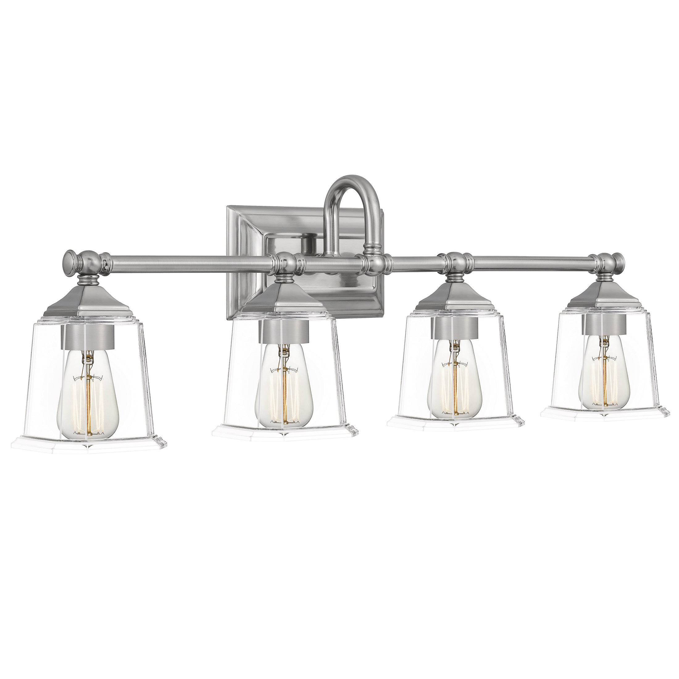 Nicholas Bath Light with Clear Glass