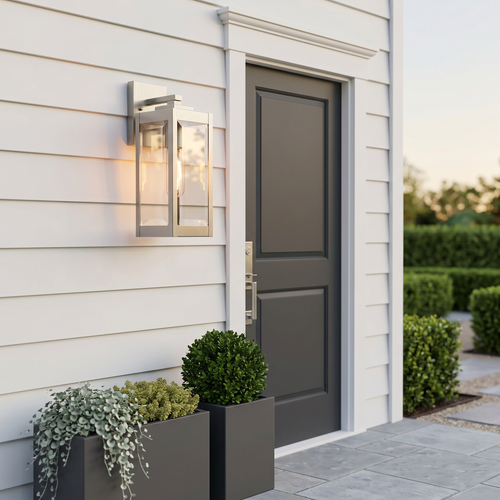 Westover Stainless Steel Wall Light