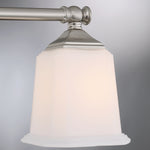 Nicholas Bath Light with Etched Glass
