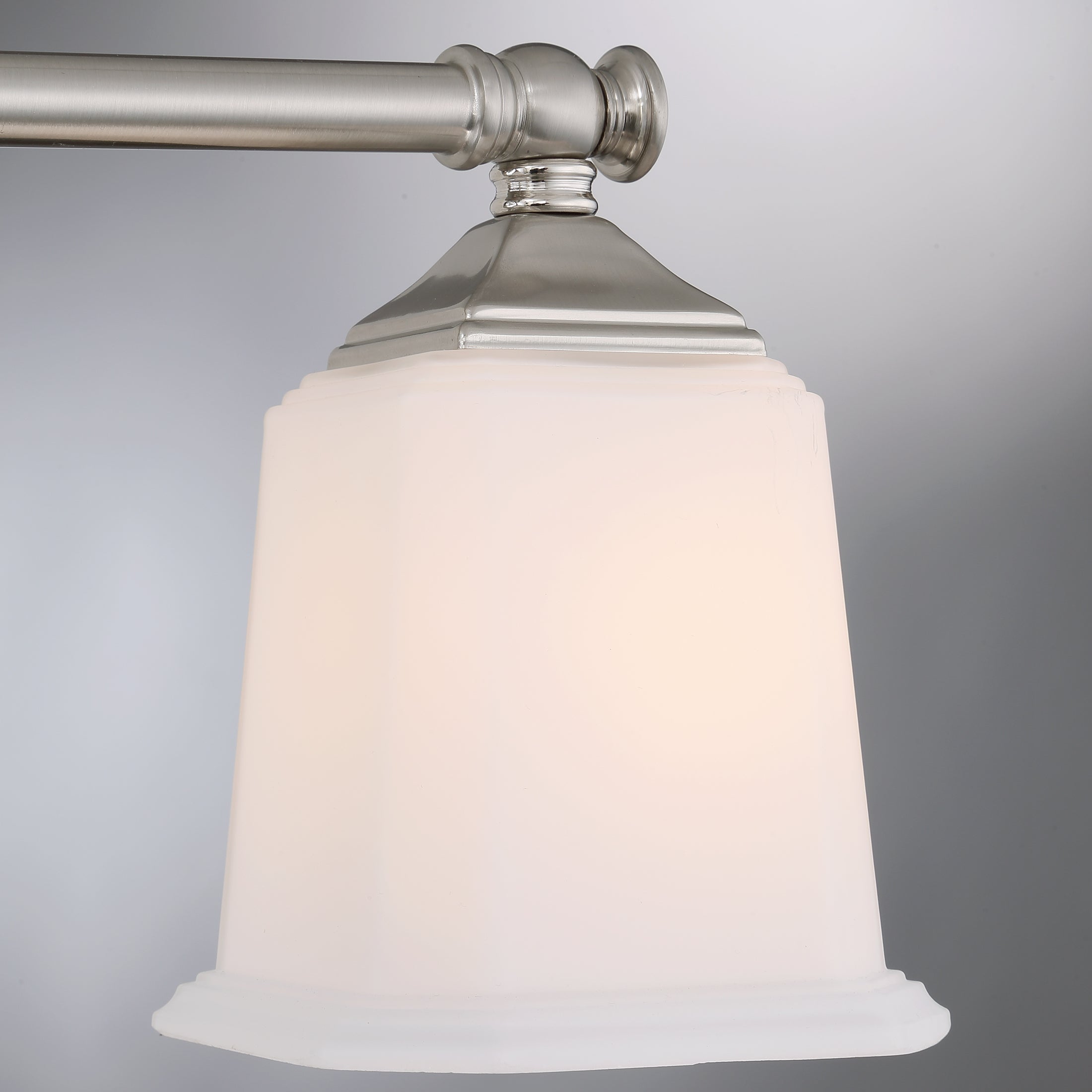 Nicholas Bath Light with Etched Glass