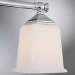 Nicholas Bath Light with Etched Glass