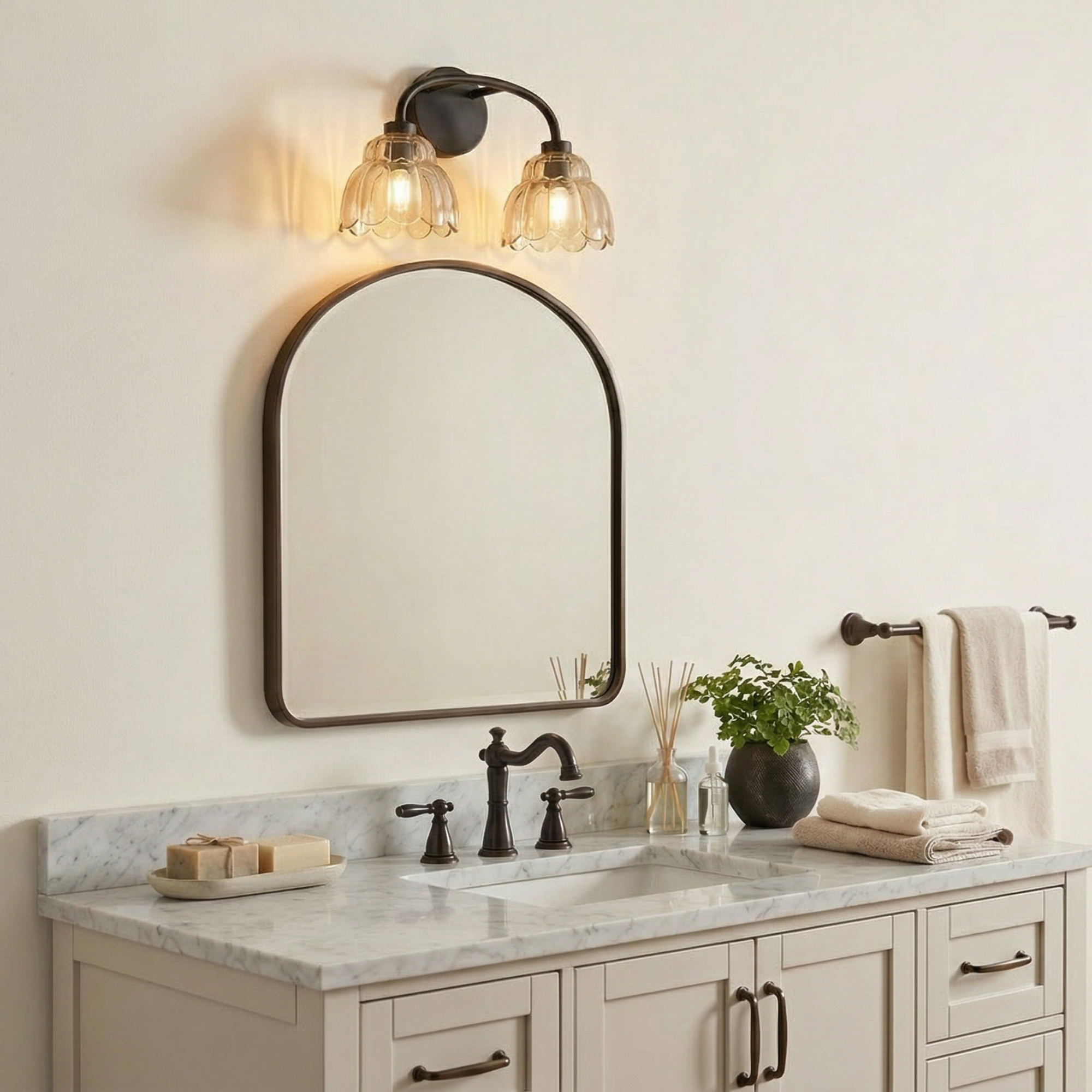 Whitecap Bath Light
