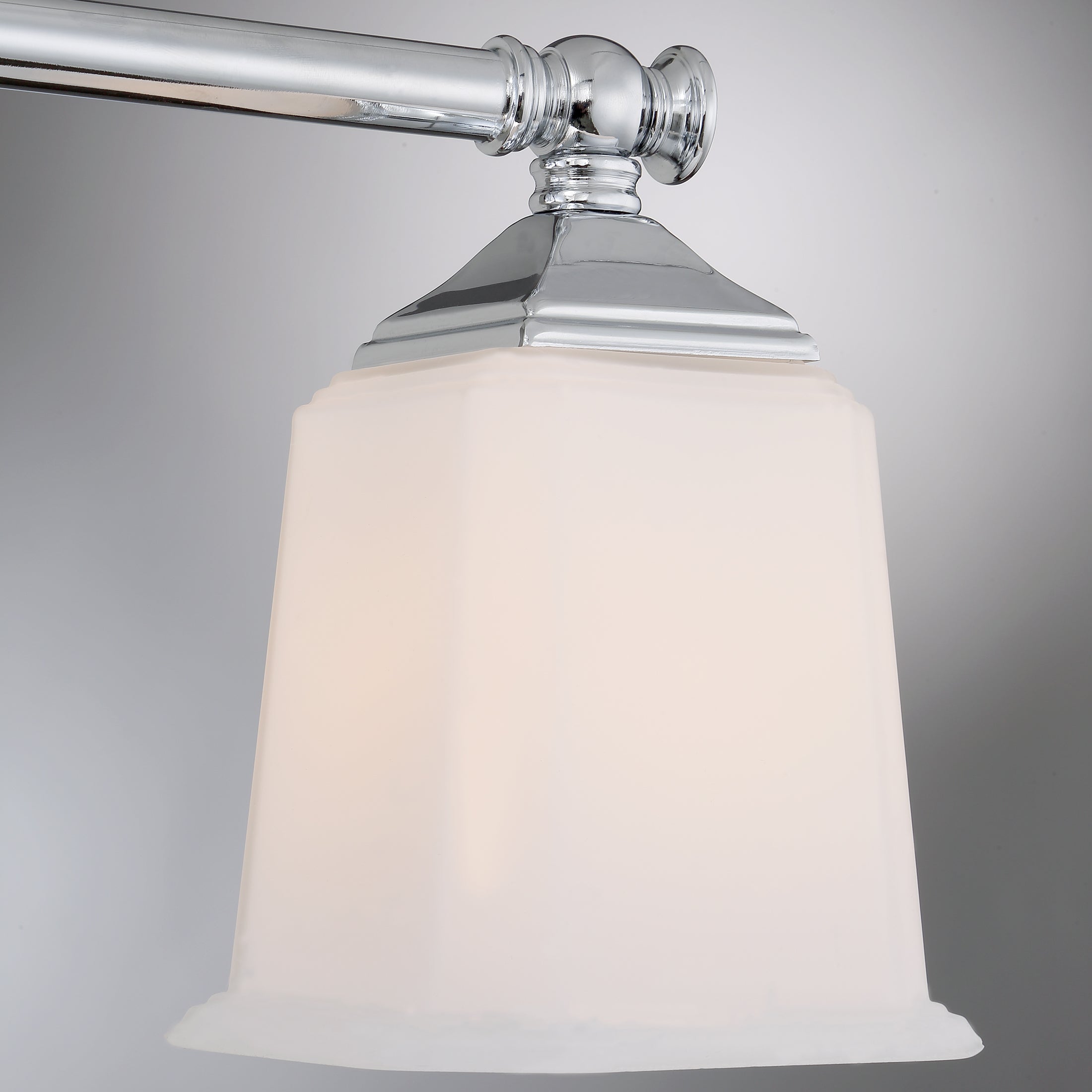 Nicholas Bath Light with Etched Glass