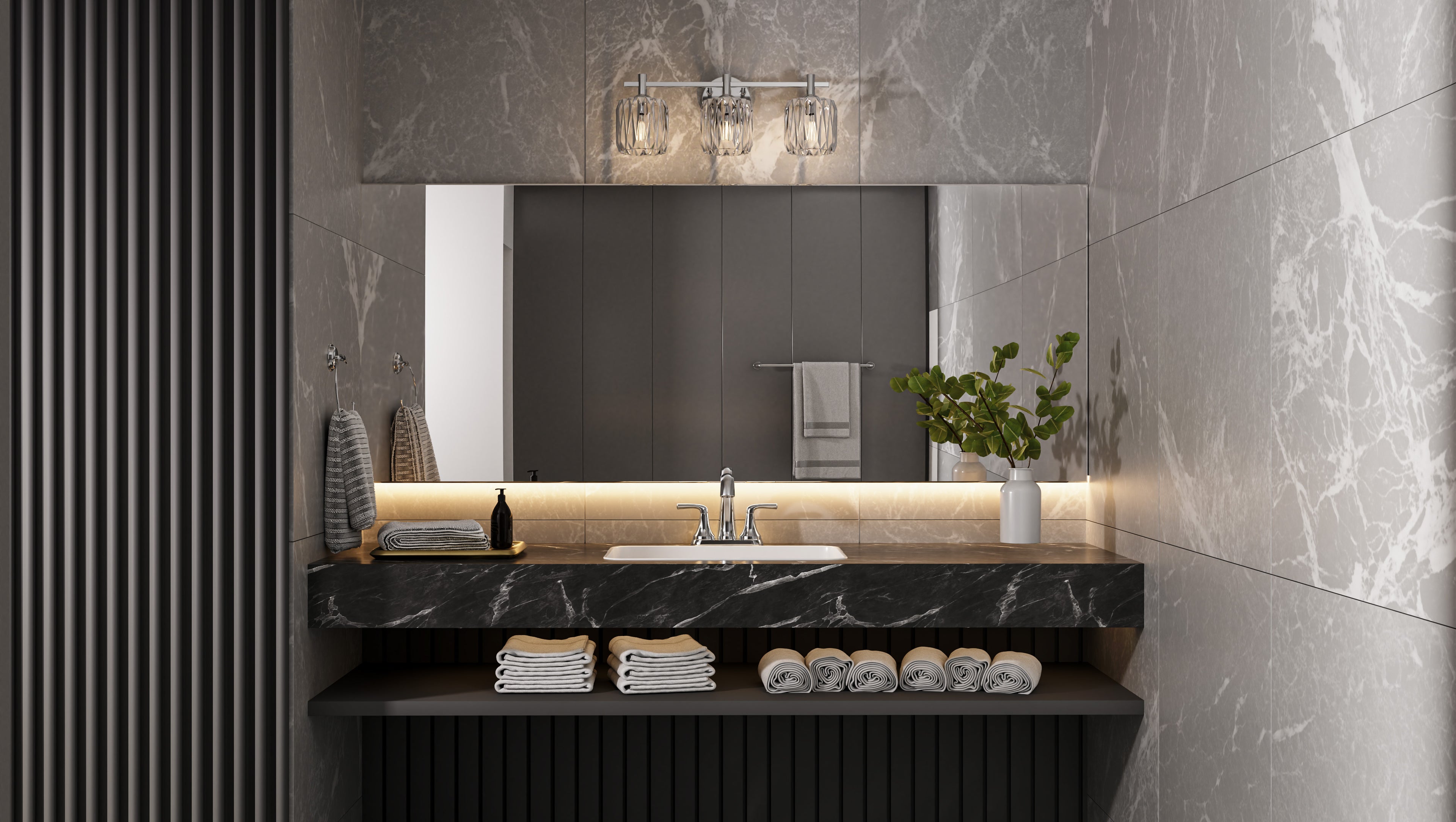 Spade Bath Light