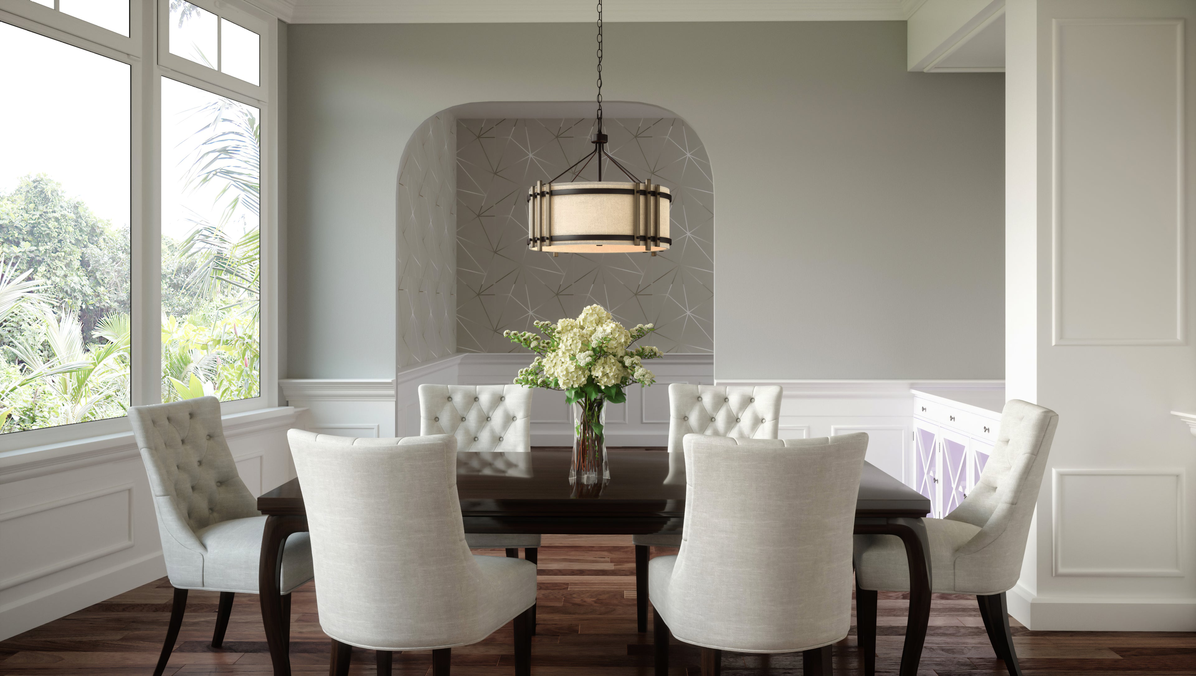 Brockton Outdoor Chandelier