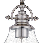 Grant Mini Pendant with Clear Seeded Glass