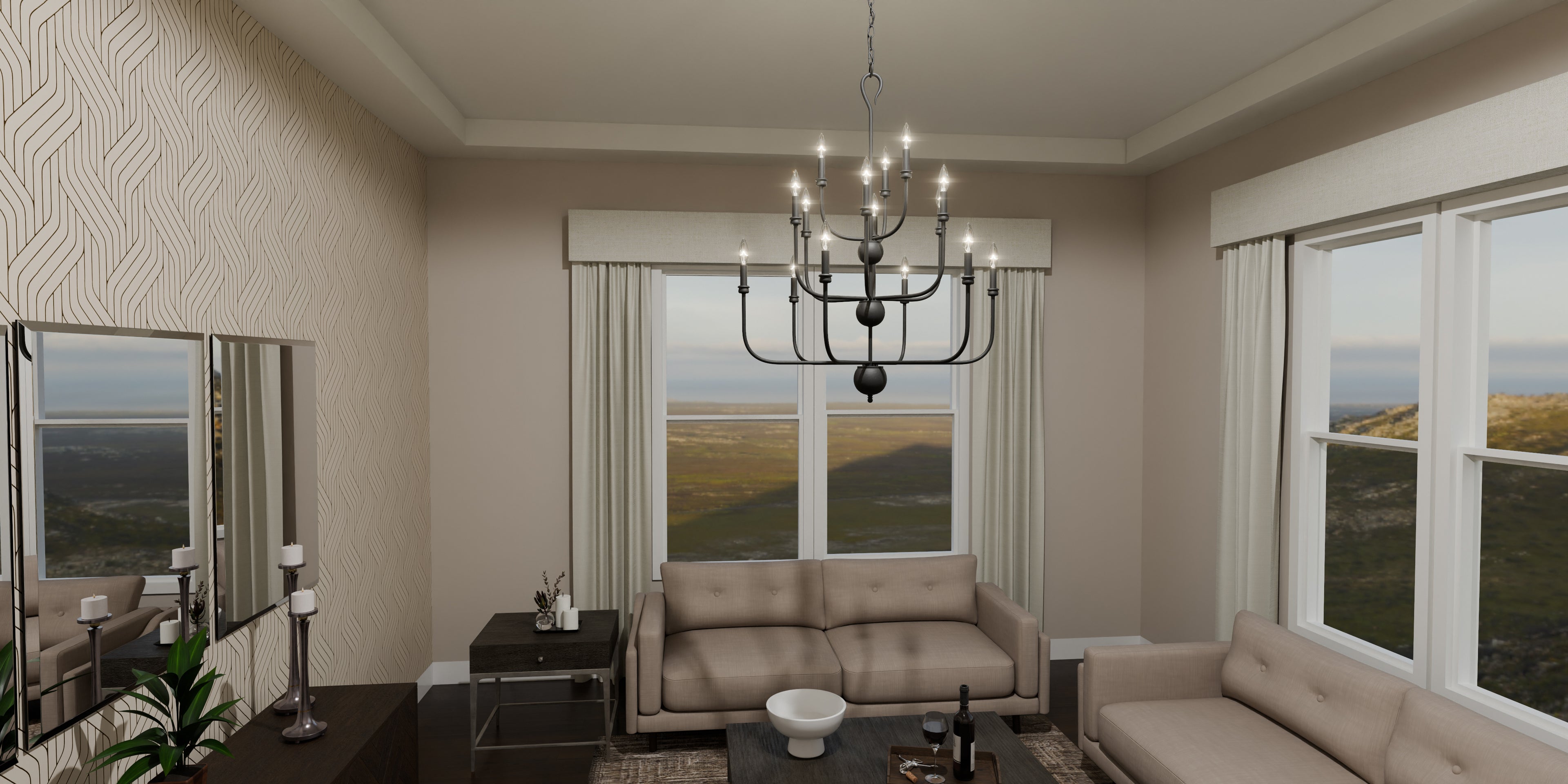 Blanche Chandelier
