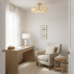 Knight Convertible Semi-Flush Mount