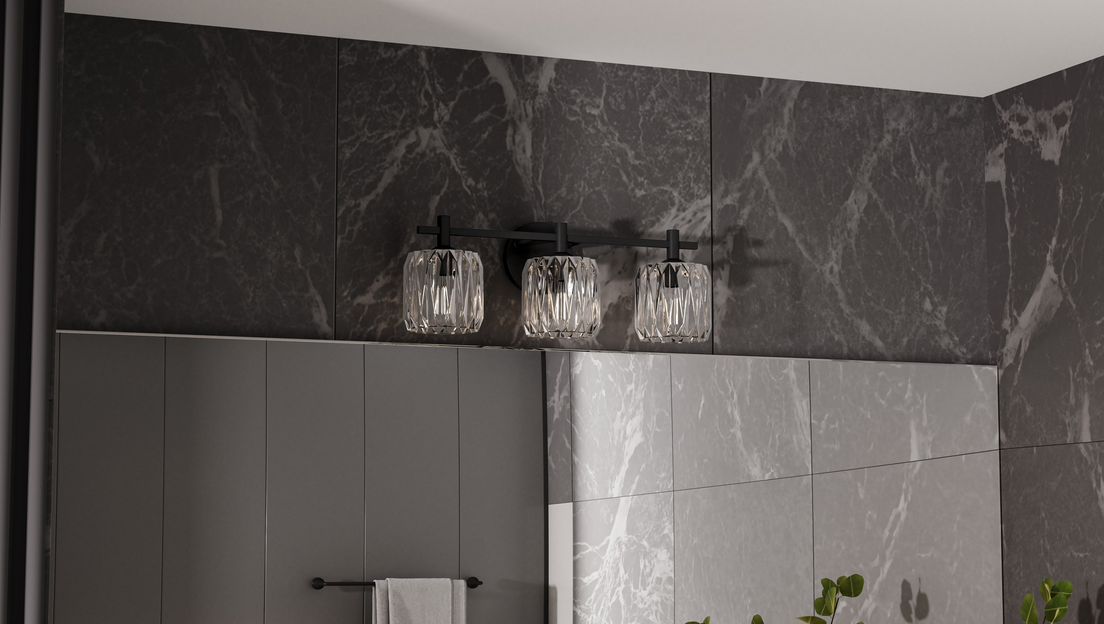 Spade Bath Light