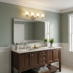 Nicholas Bath Light with Etched Glass