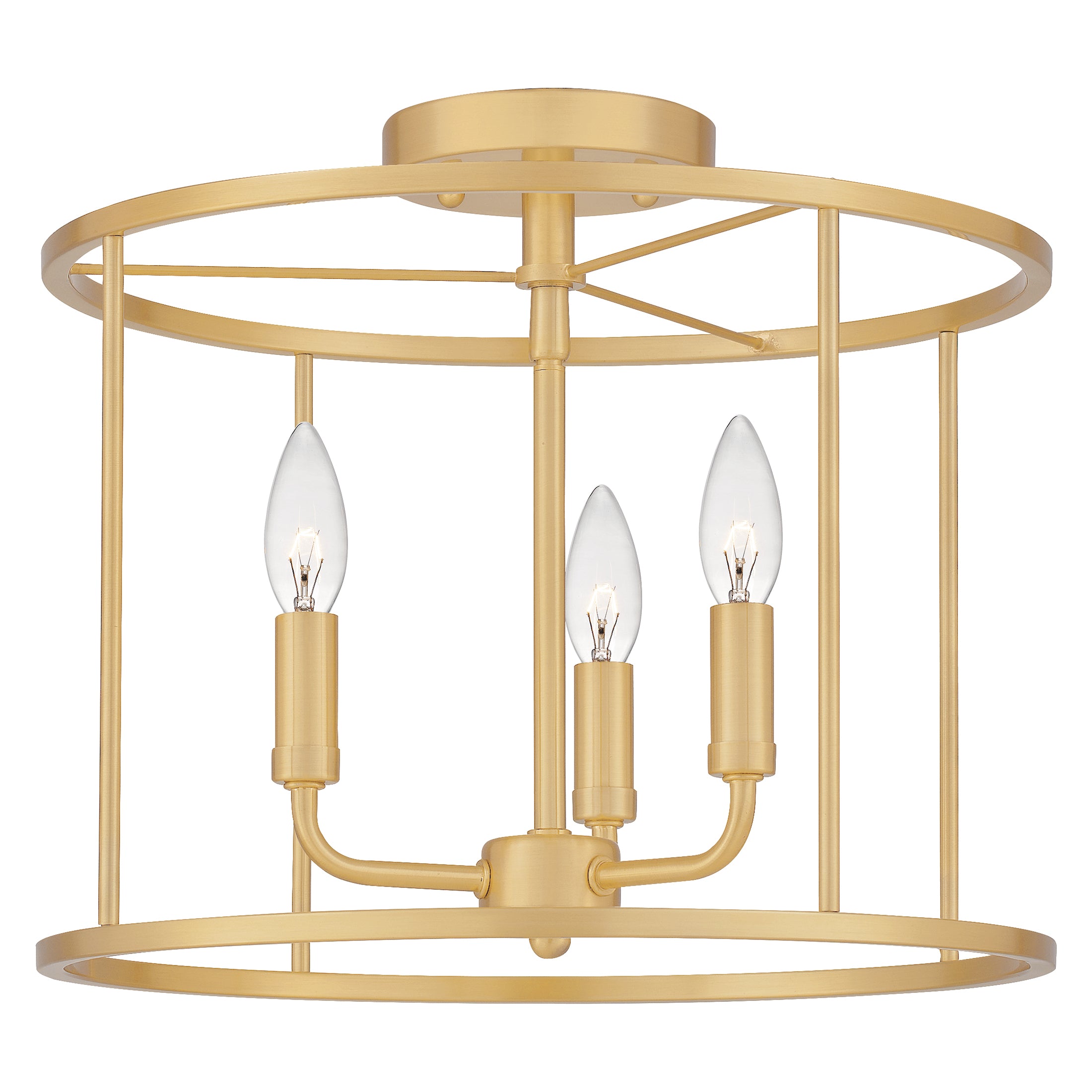 Abner Semi-Flush