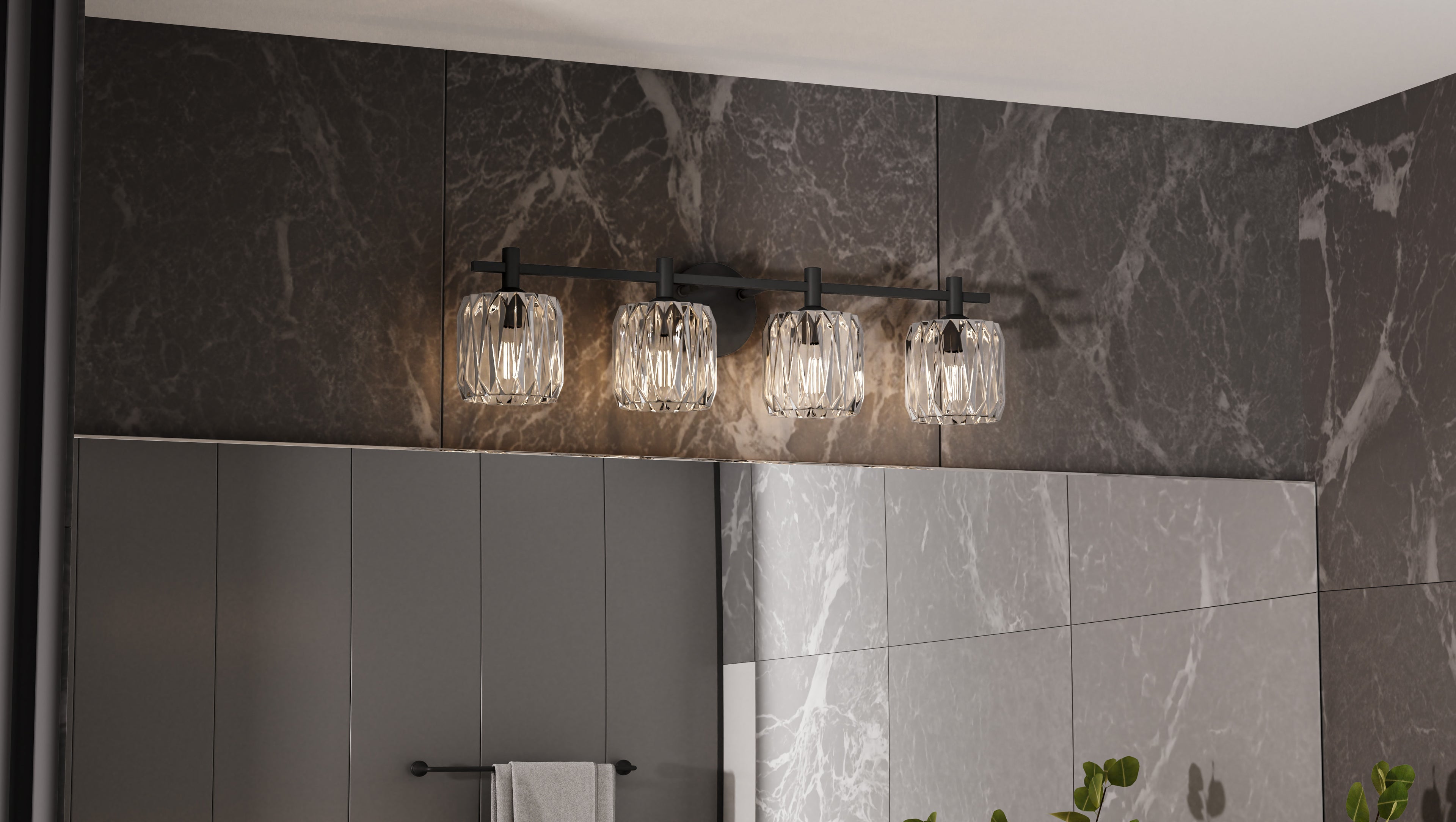 Spade Bath Light