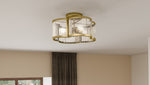 Aster Semi-Flush Mount