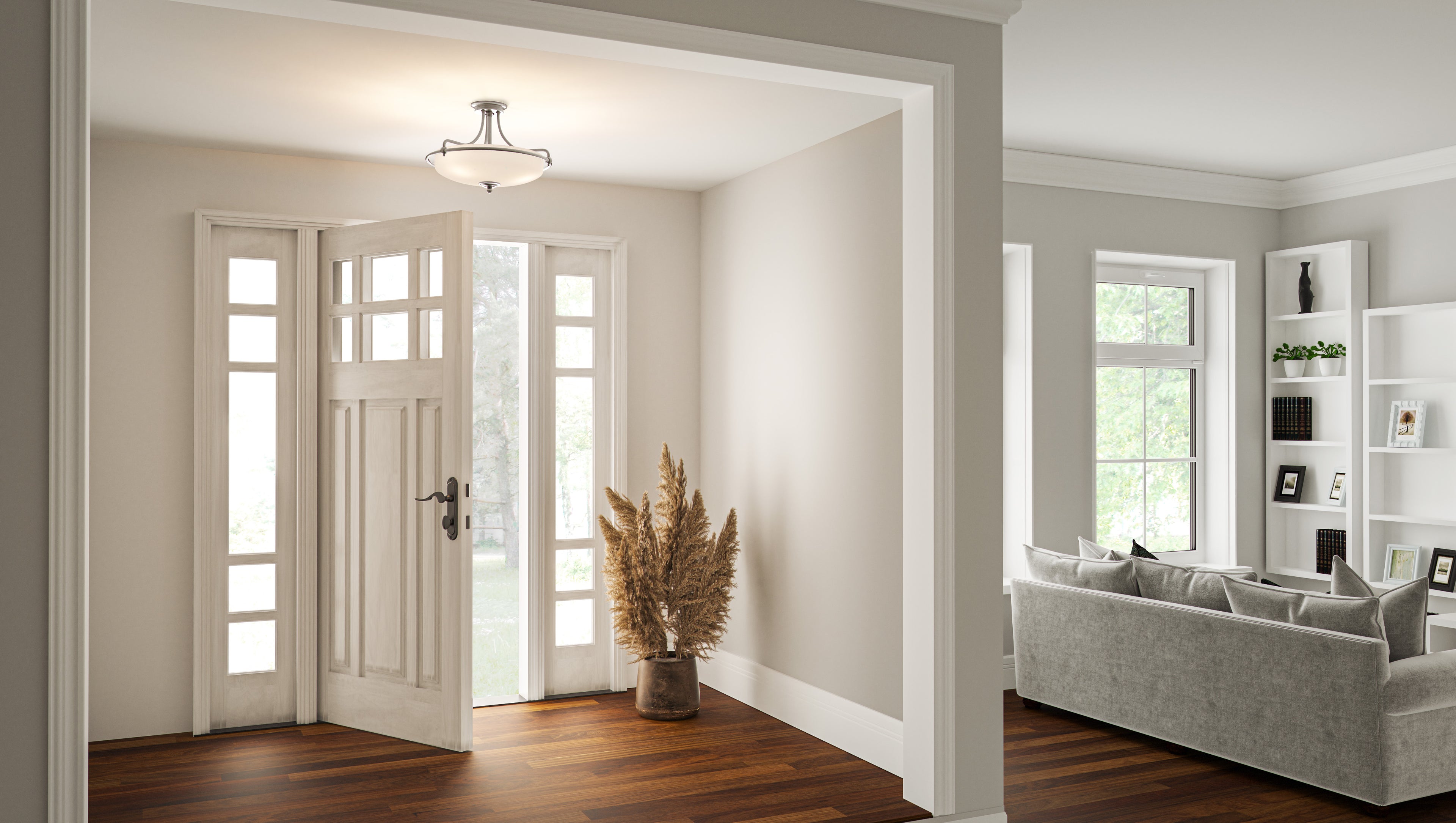 Griffin Semi-Flush