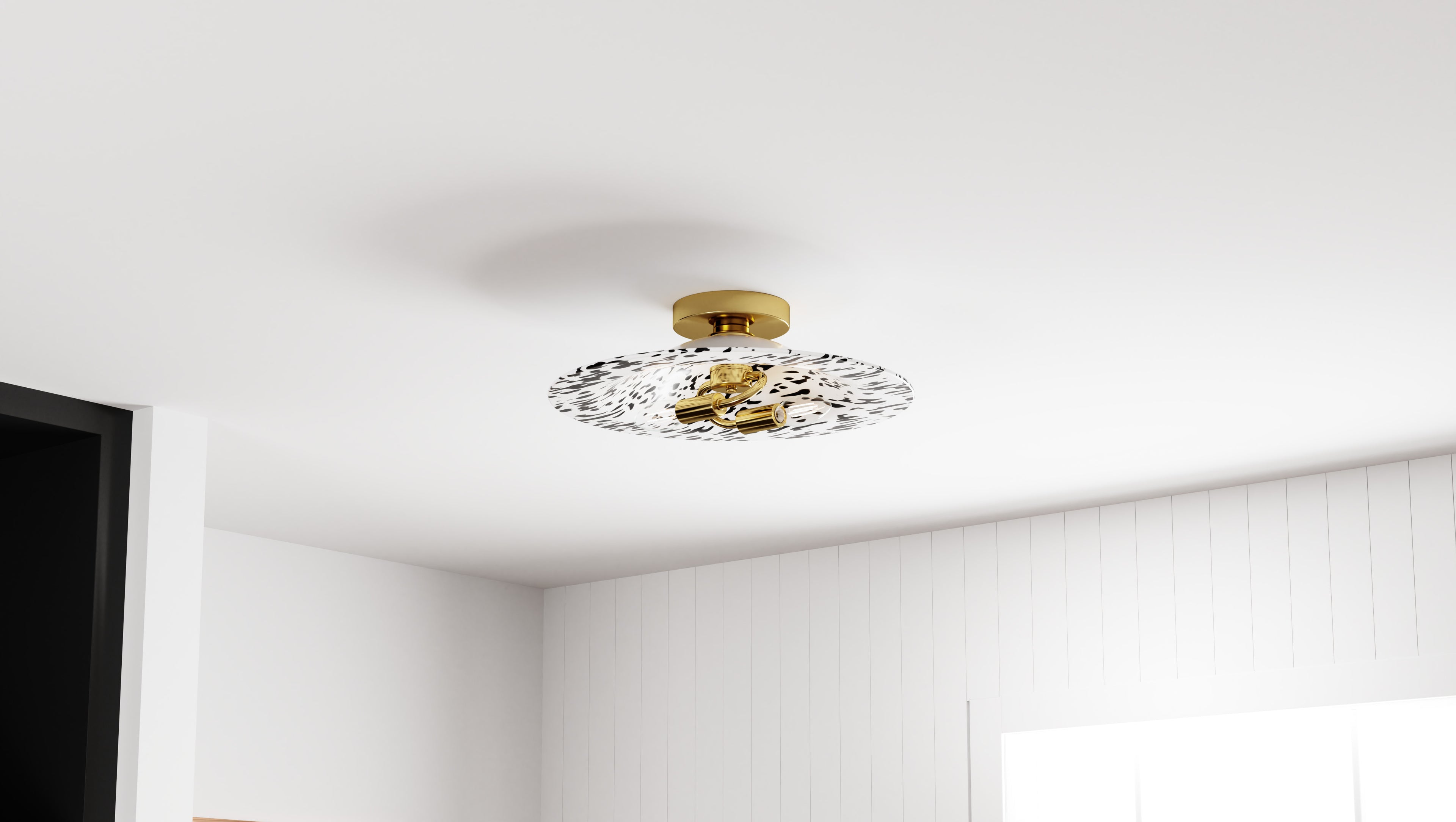Indigo Flush Mount