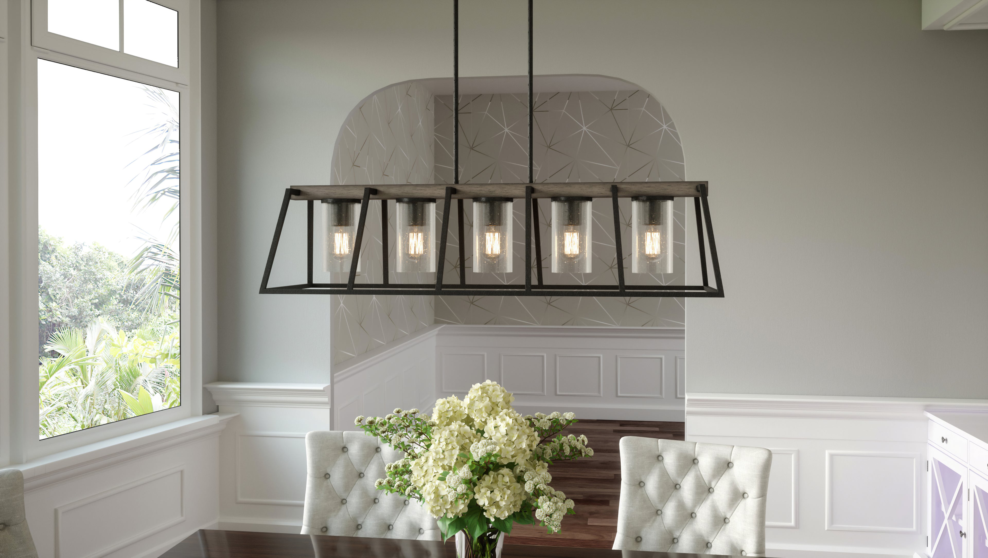 Brockton Outdoor Chandelier