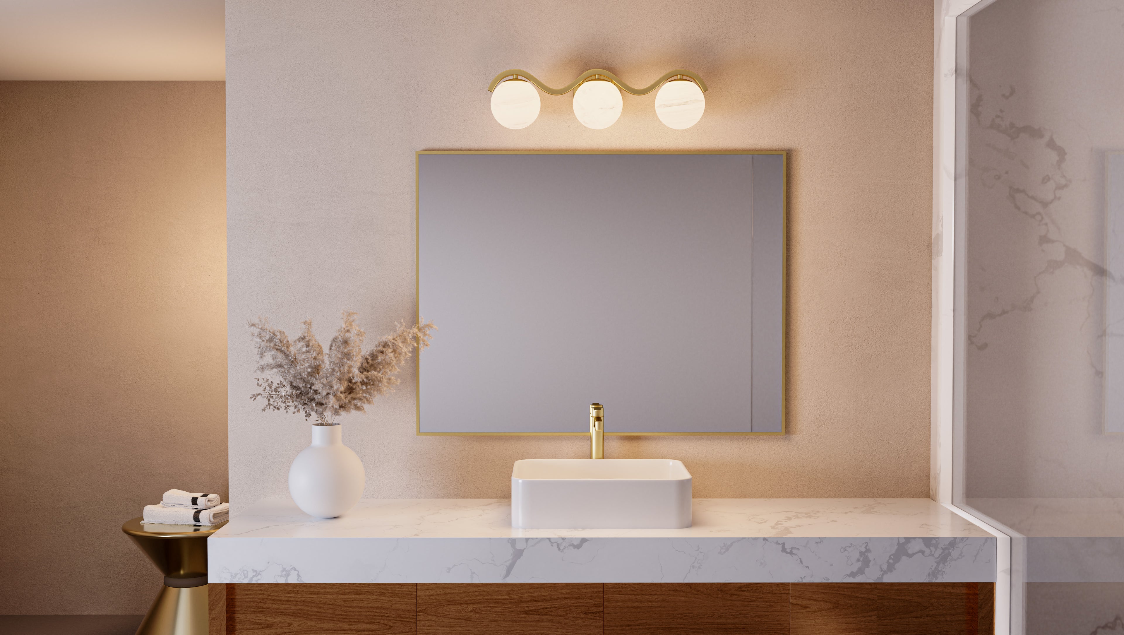 Spherical Bath Light