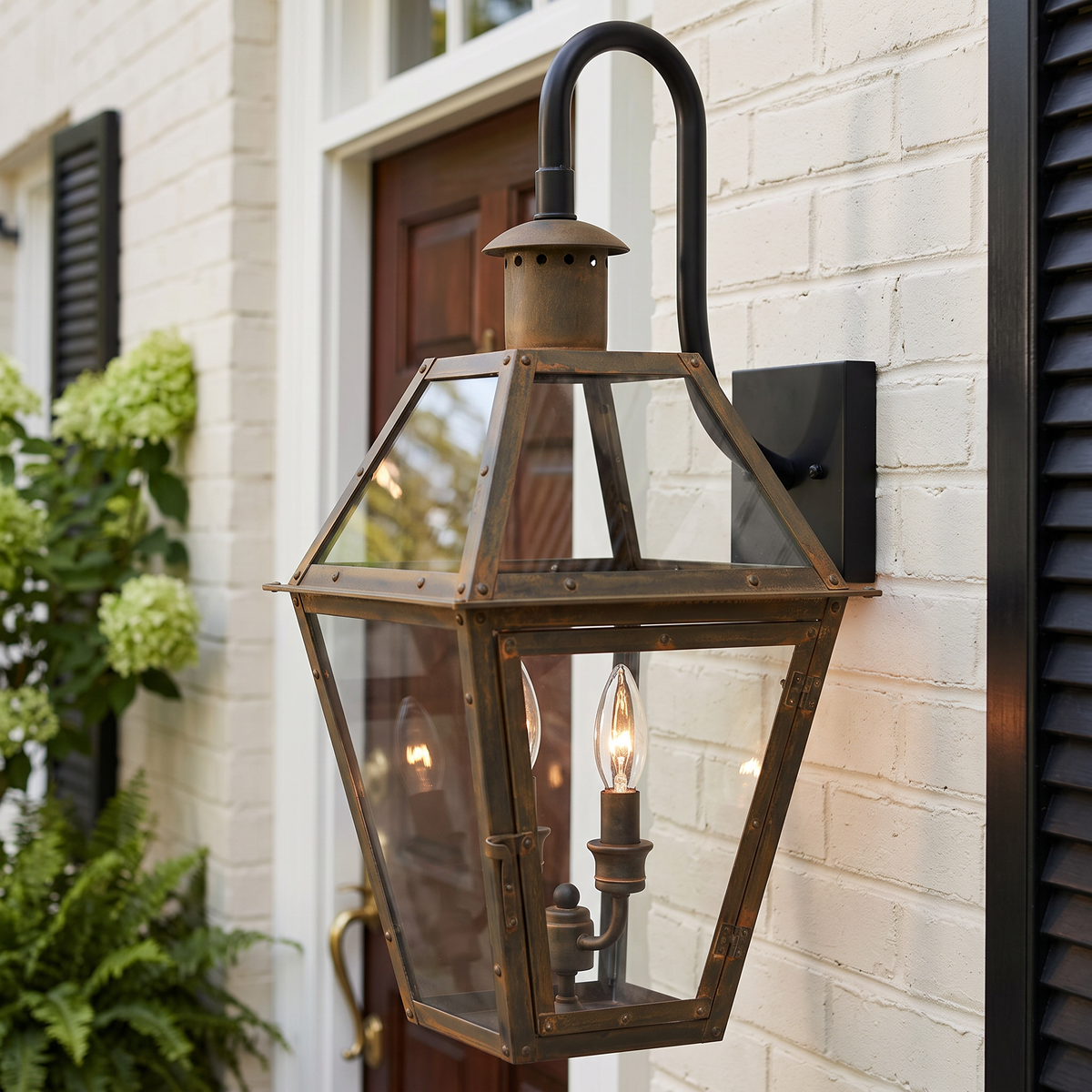 Rue De Royal Copper Wall Light