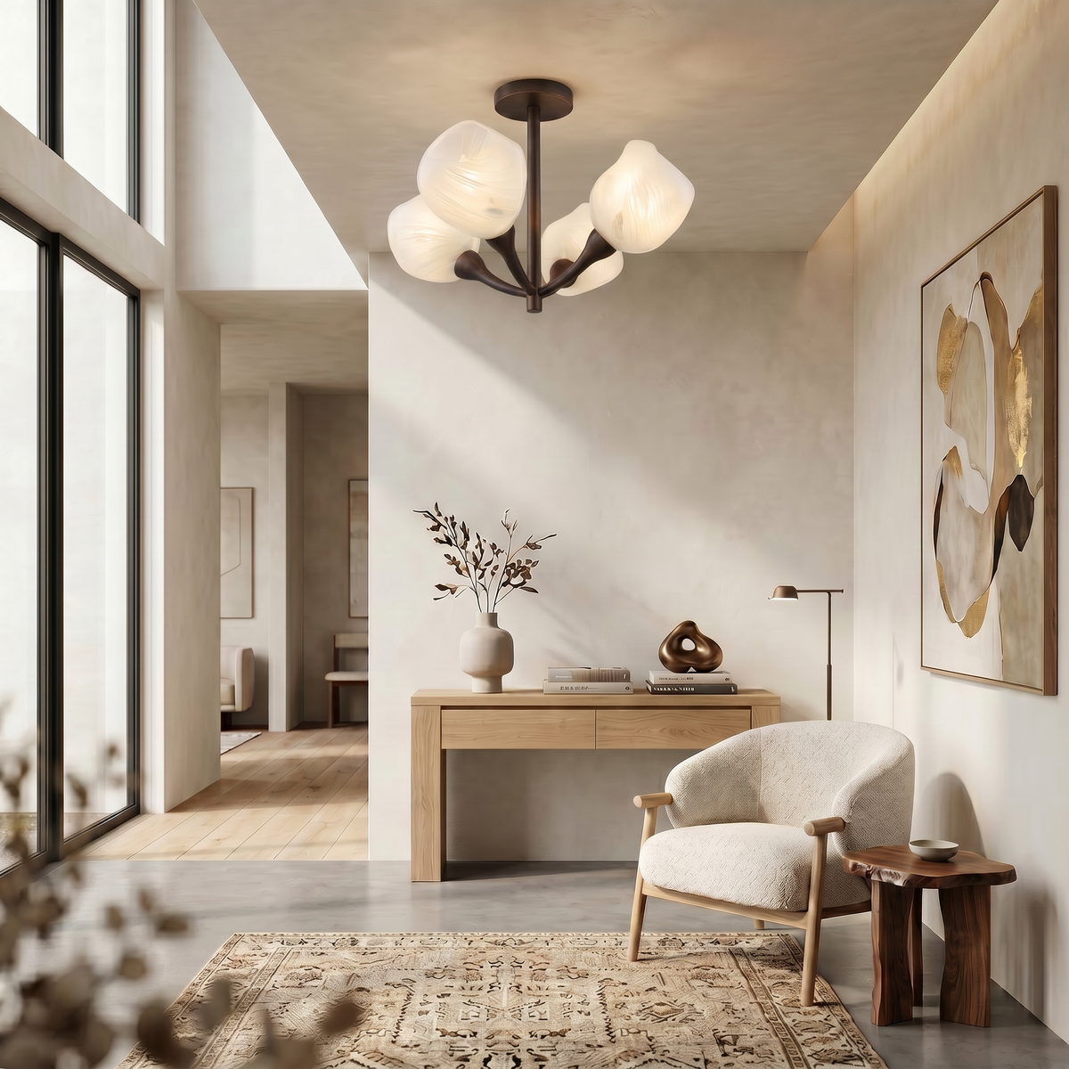 Adelyn Semi-Flush Mount