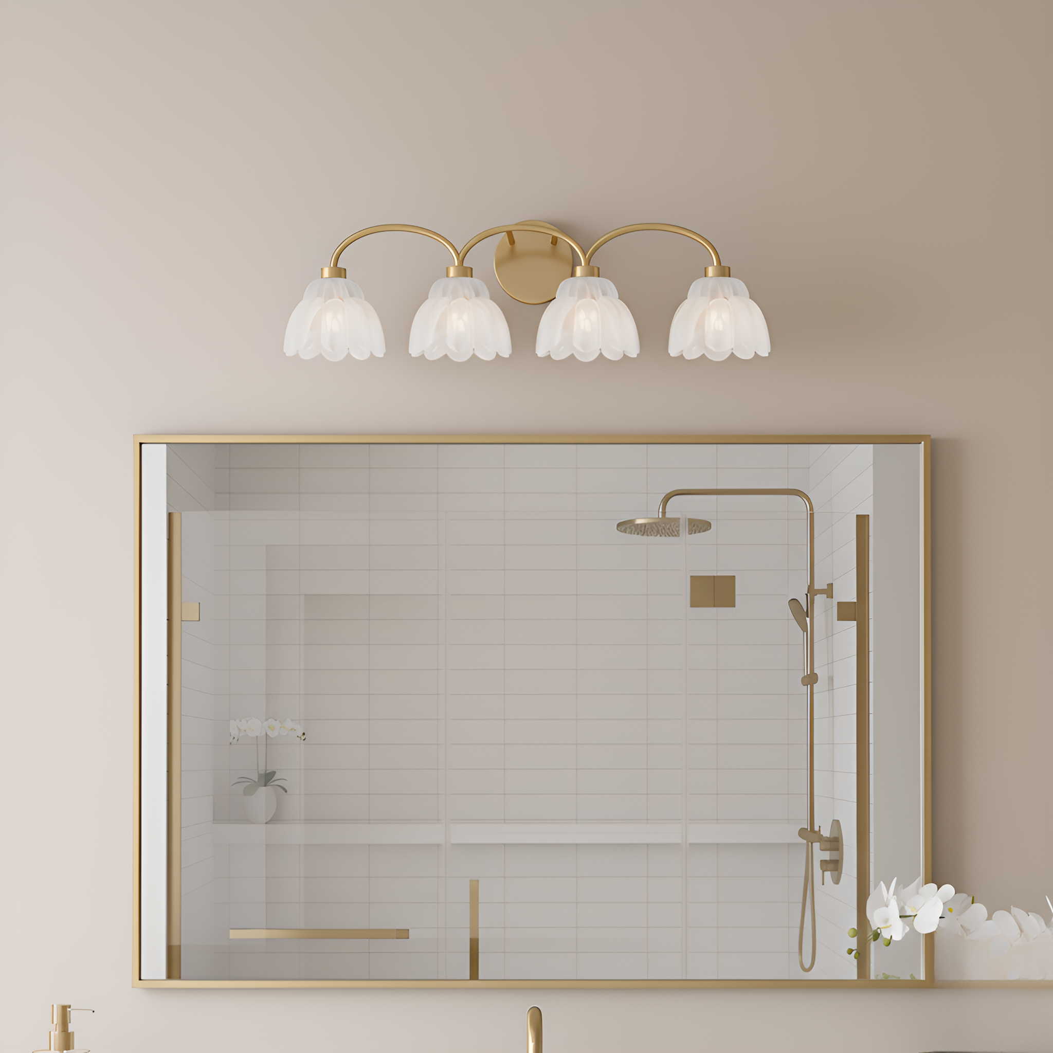 Whitecap Bath Light