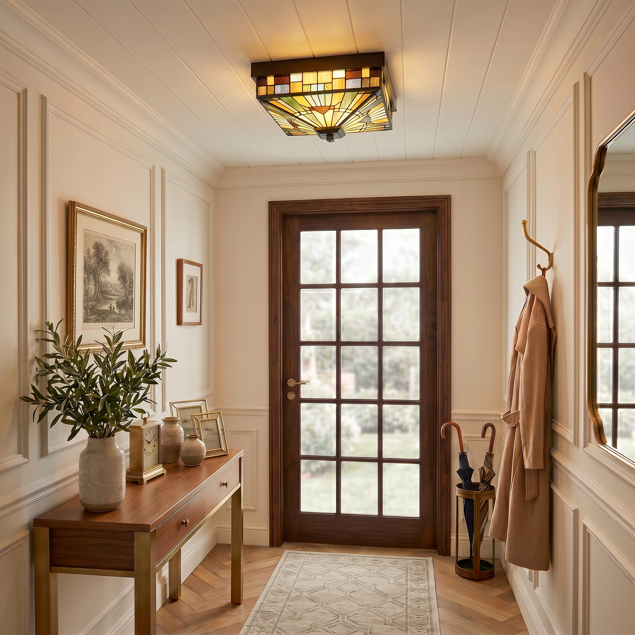 Inglenook Indoor/Outdoor Flush Mount
