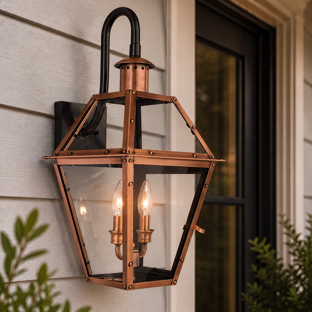 Rue De Royal Copper Wall Light