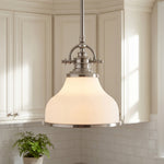 Grant Mini Pendant with Opal Etched Glass