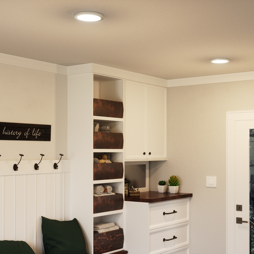 Outskirts Round Flush Mount
