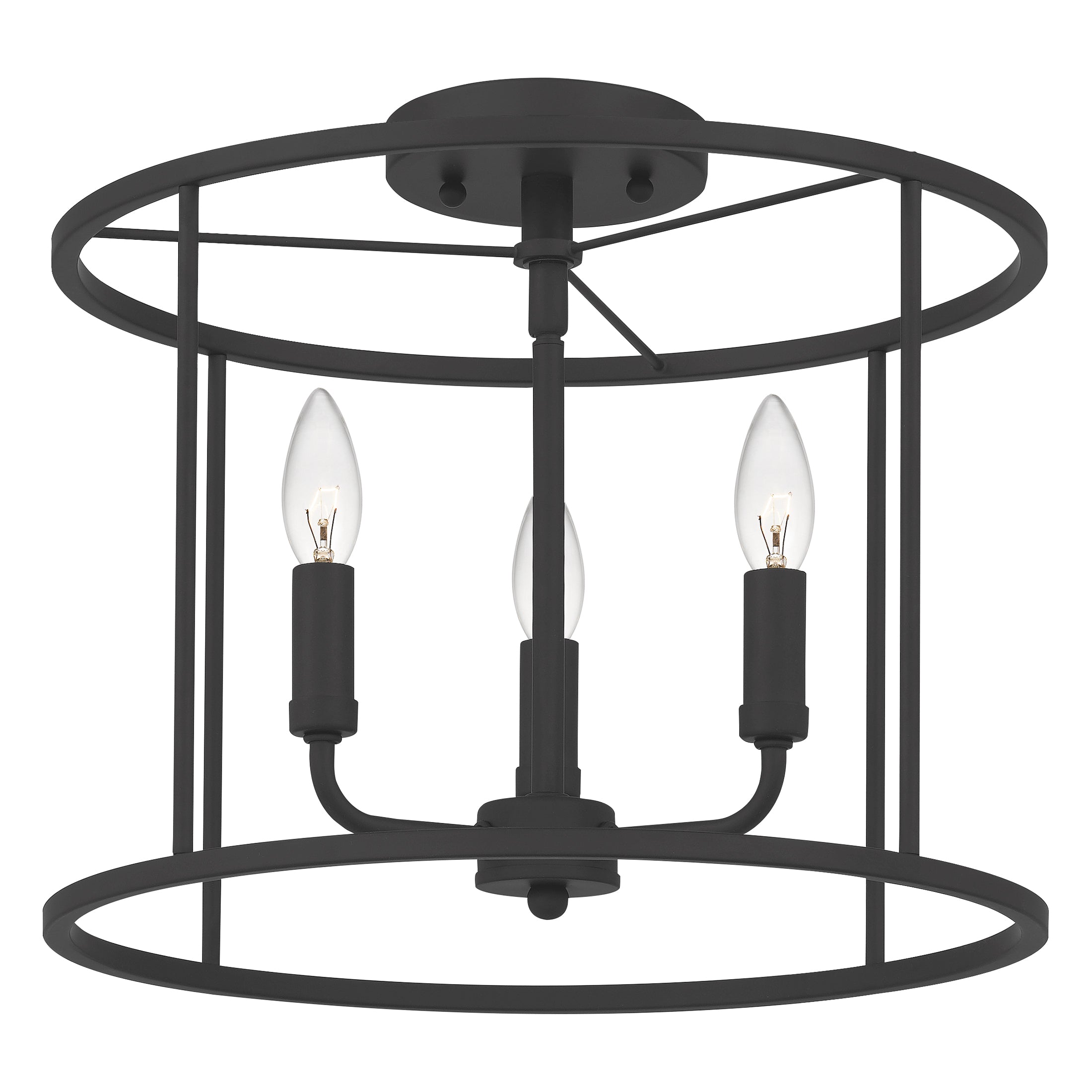 Abner Semi-Flush