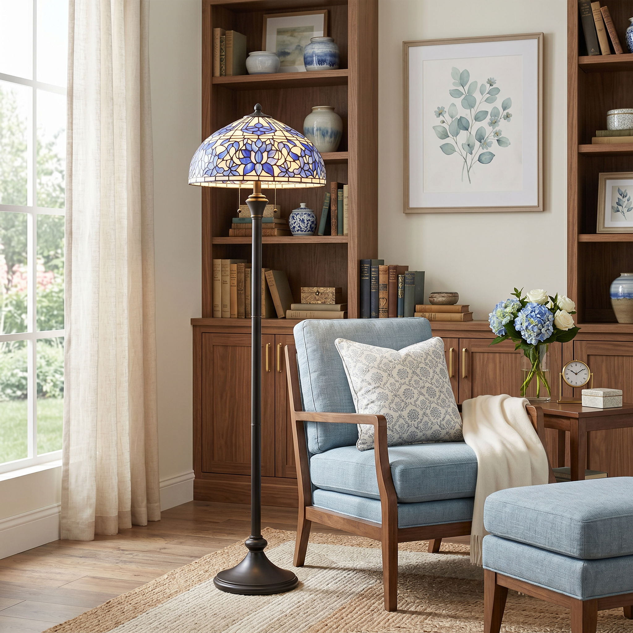 Wisteria Bloom Floor Lamp