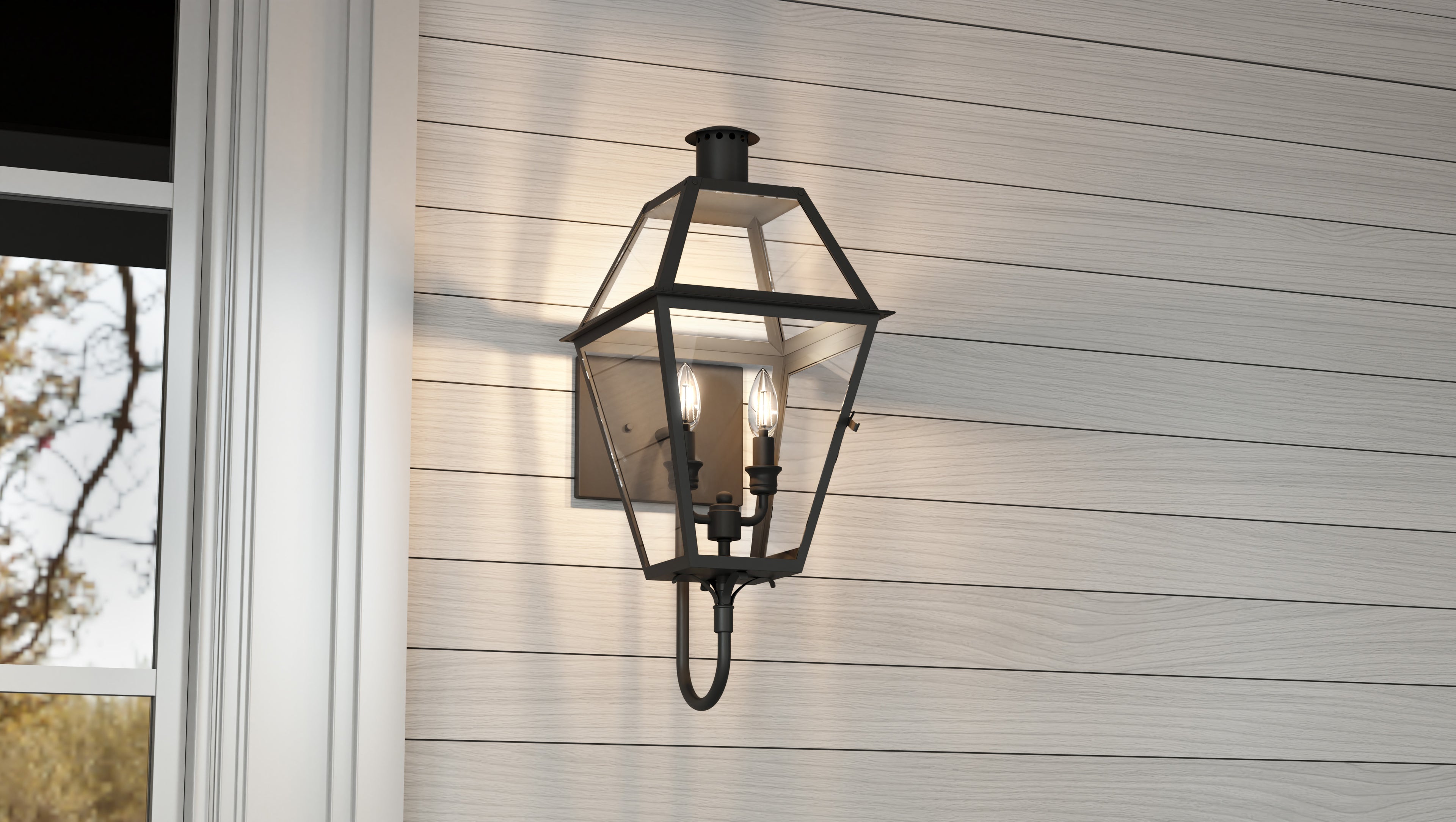 Rue De Royal Steel Wall Light