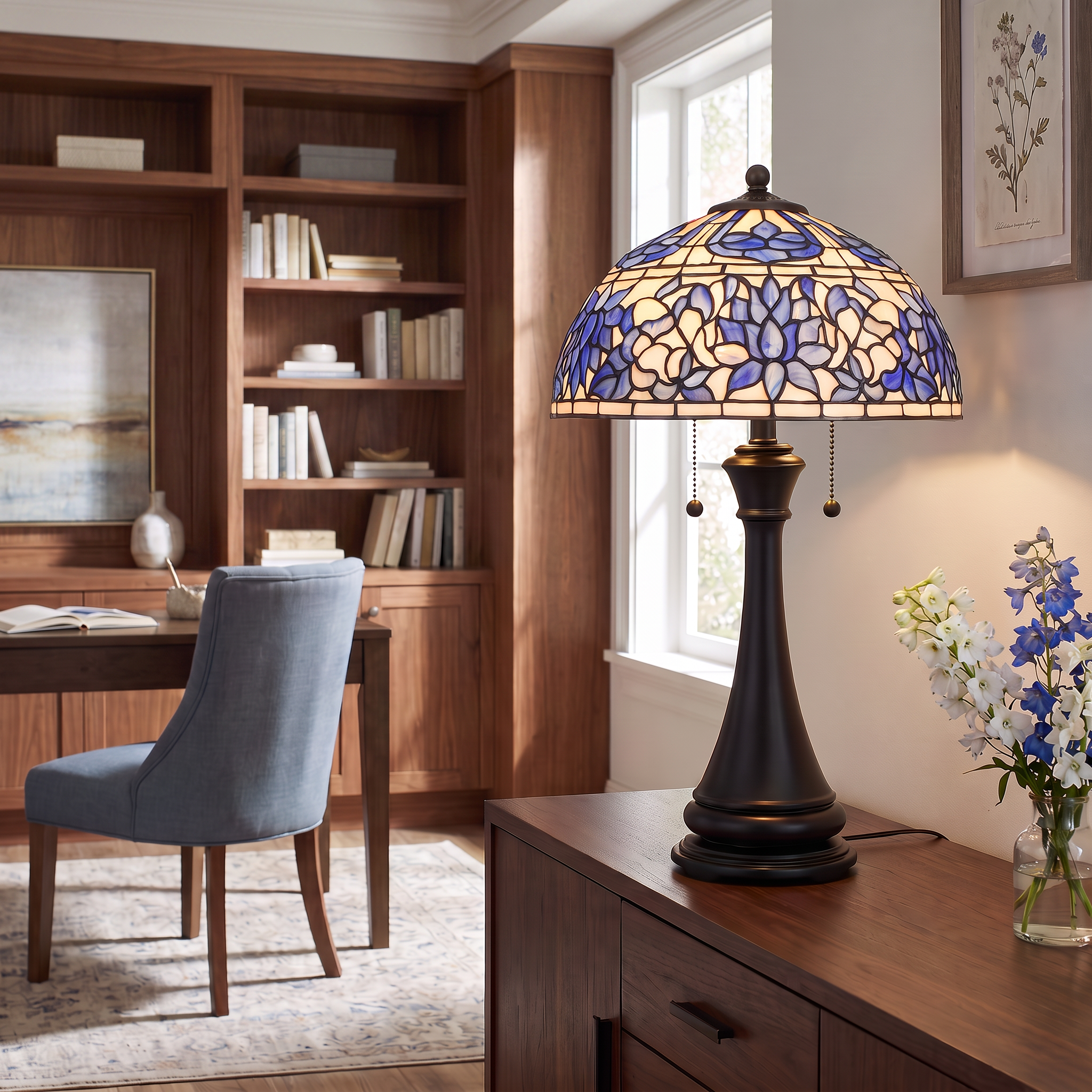Wisteria Bloom Table Lamp