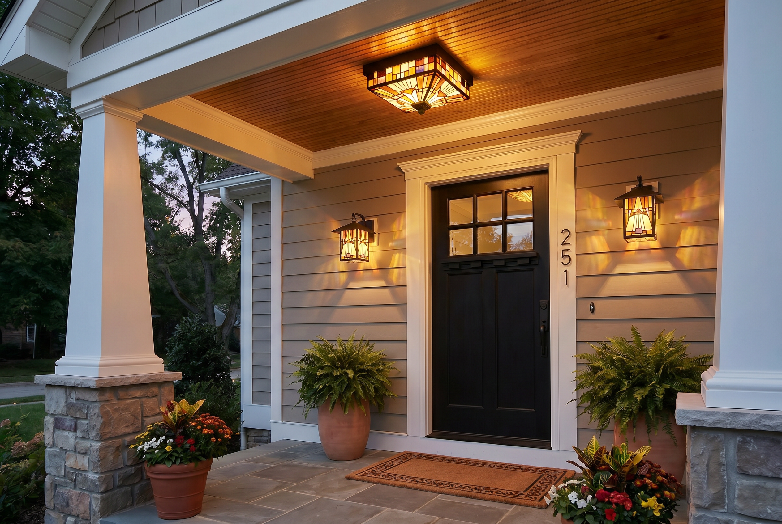 Inglenook Outdoor Flush Mount